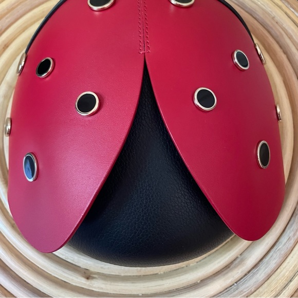 🆕 kate spade ladybug crossbody red black NWT - Picture 2 of 6